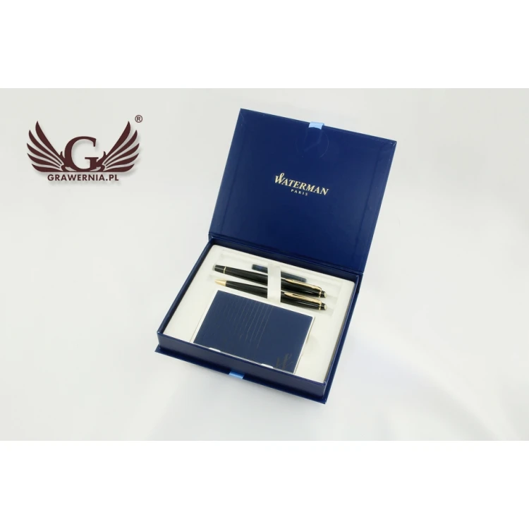 SET WATERMAN EXPERT SCHWARZ GT - WAT028-DUO