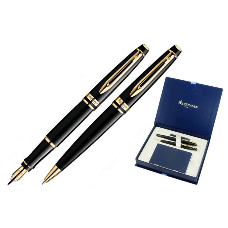 SET WATERMAN EXPERT SCHWARZ GT - WAT028-DUO