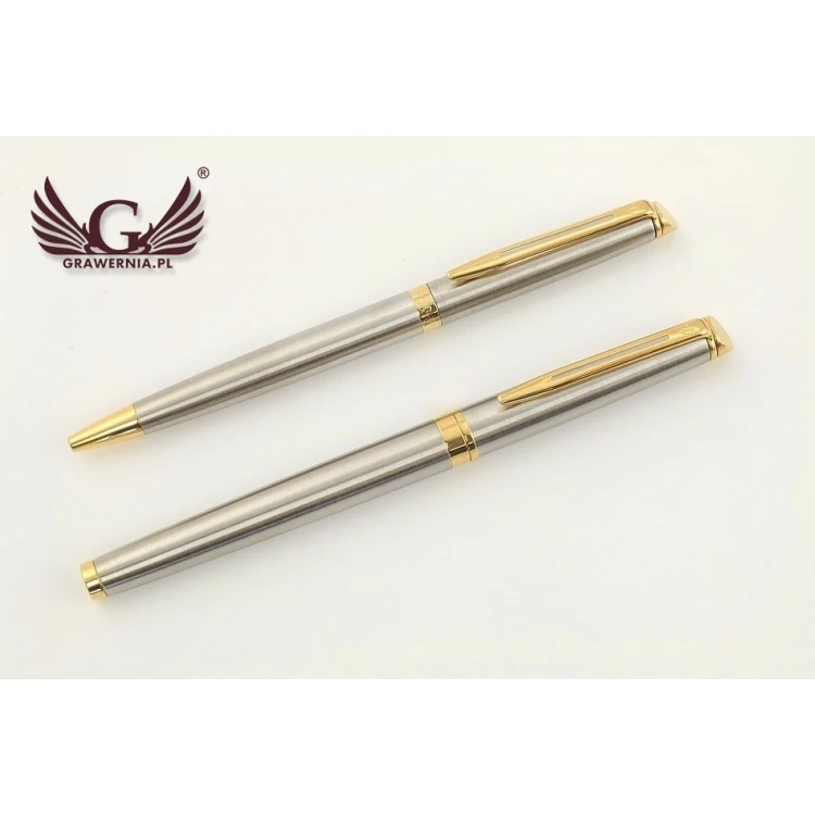 Set Waterman HEMISPHERE Edelstahl GT - WAT015-DUO