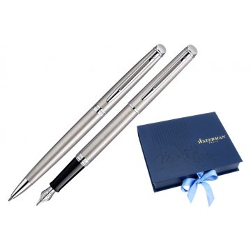 SET WATERMAN HEMISPHERE EDELSTAHL CT - WAT014