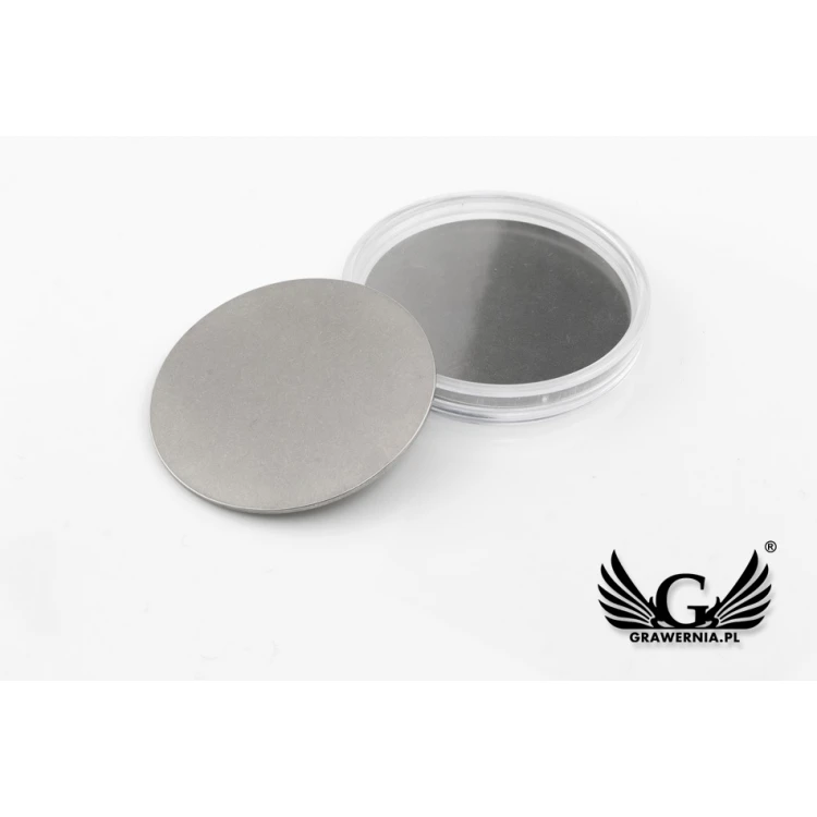 Metallchip Ron - Durchmesser: 40mm - Lasergravur - BM036